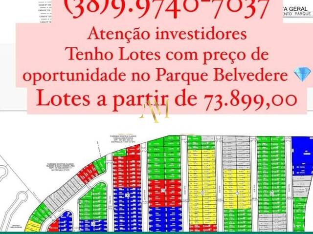 Venda em Parque Belvedere - Montes Claros